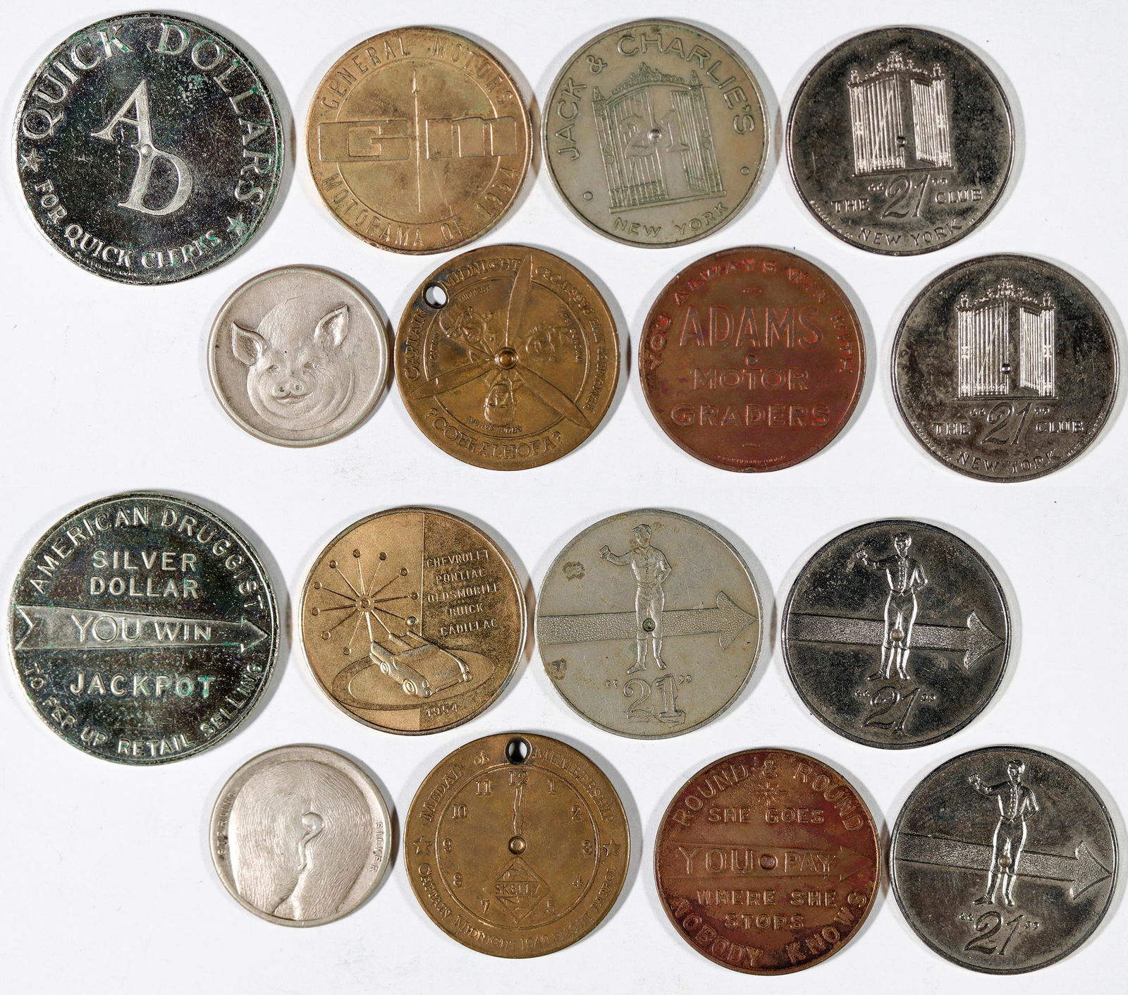 Spinners & Flippers Medal Collection  [141190] (1 of 1)