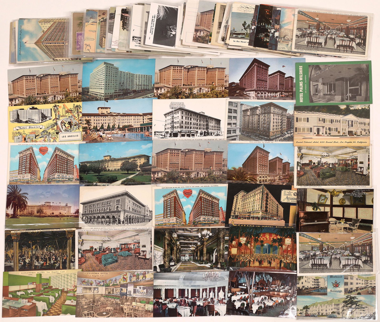 Los Angeles Places to Stay Postcard Collection (1 of 1)