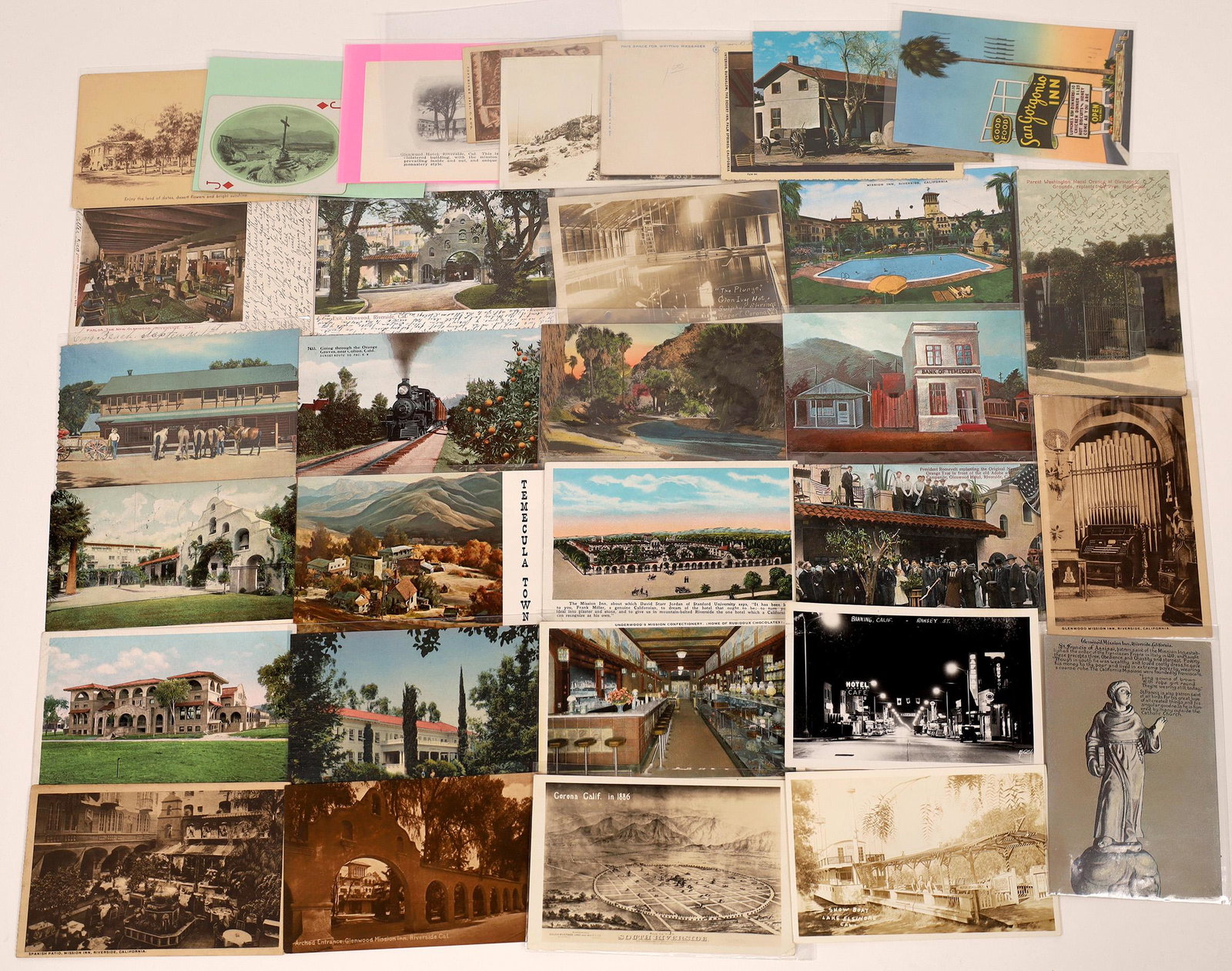 Riverside County, California Western Post Card (1 of 1)