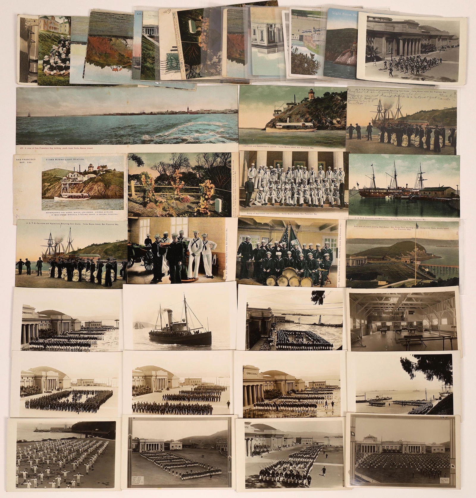 Yerba Buena Island / Military Postcard Group  [130362] (1 of 1)