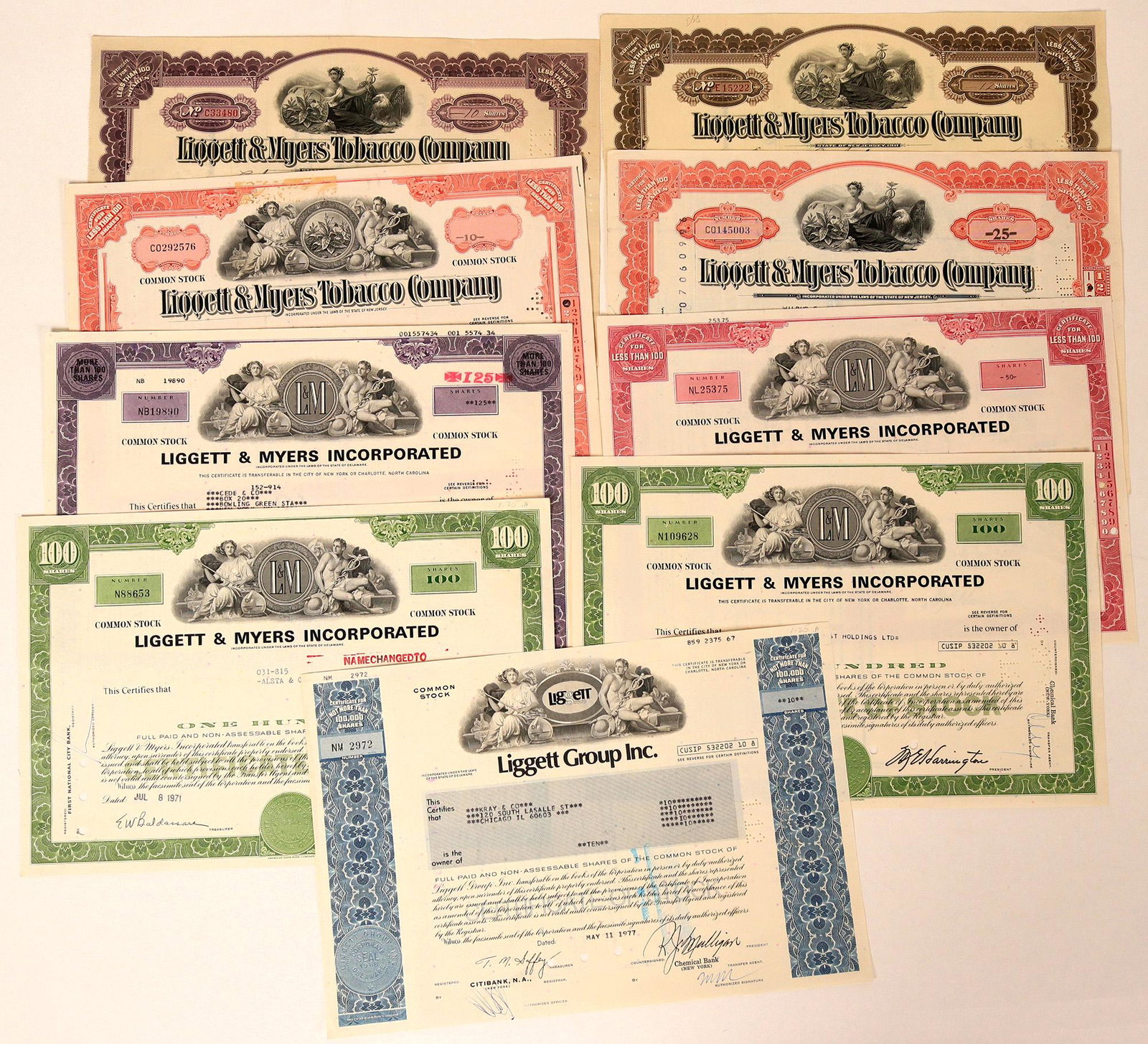 Liggett & Myers Tobacco Company [123409] (1 of 1)