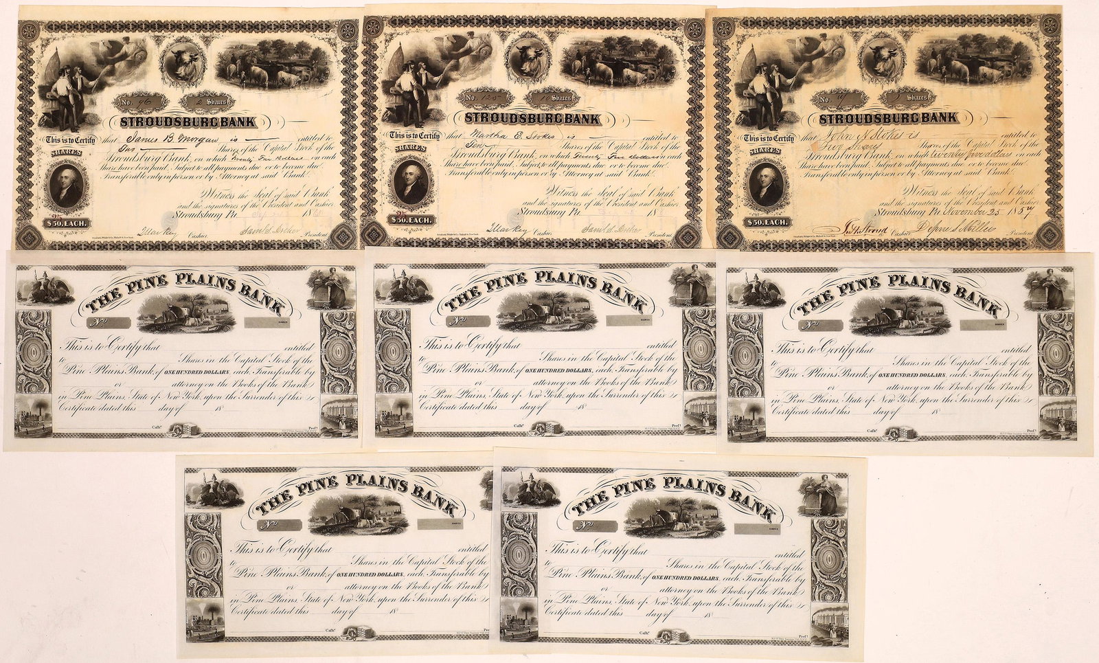 Stroudsberg Bank Stocks (and Pine Plains Bank) [122215] (1 of 1)