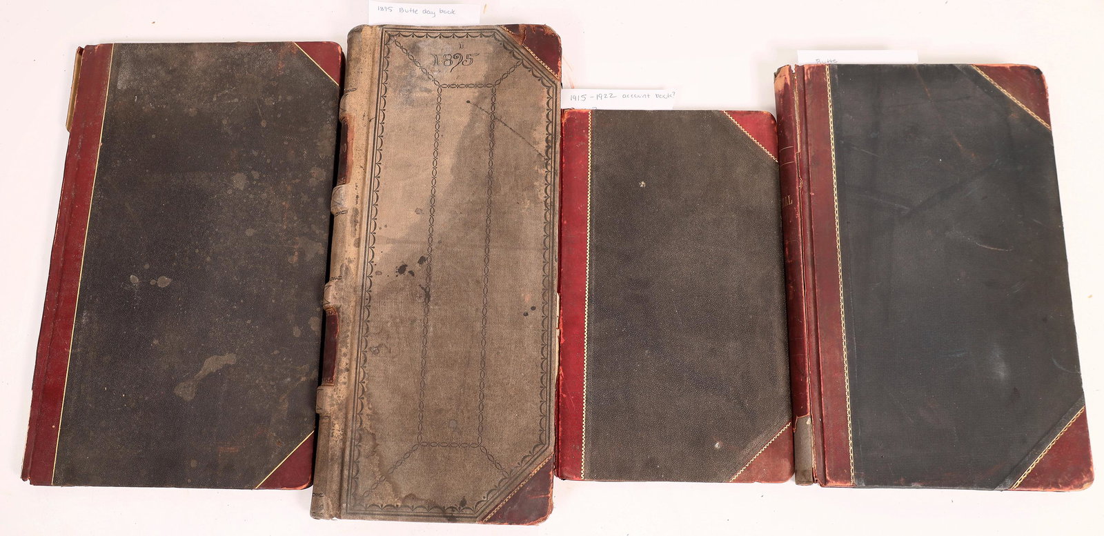 Butte Account Books; 1895-961899-1900, 1908, 1915-22 (1 of 3)