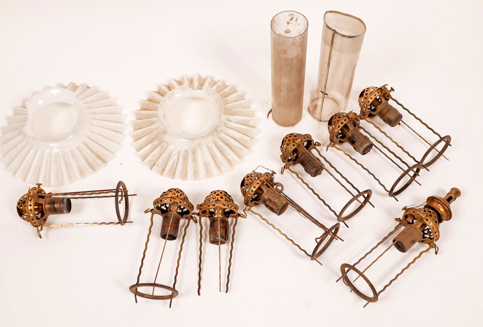 Gas Light Fixtures from the Old Carson Brewing Building (1 of 1)