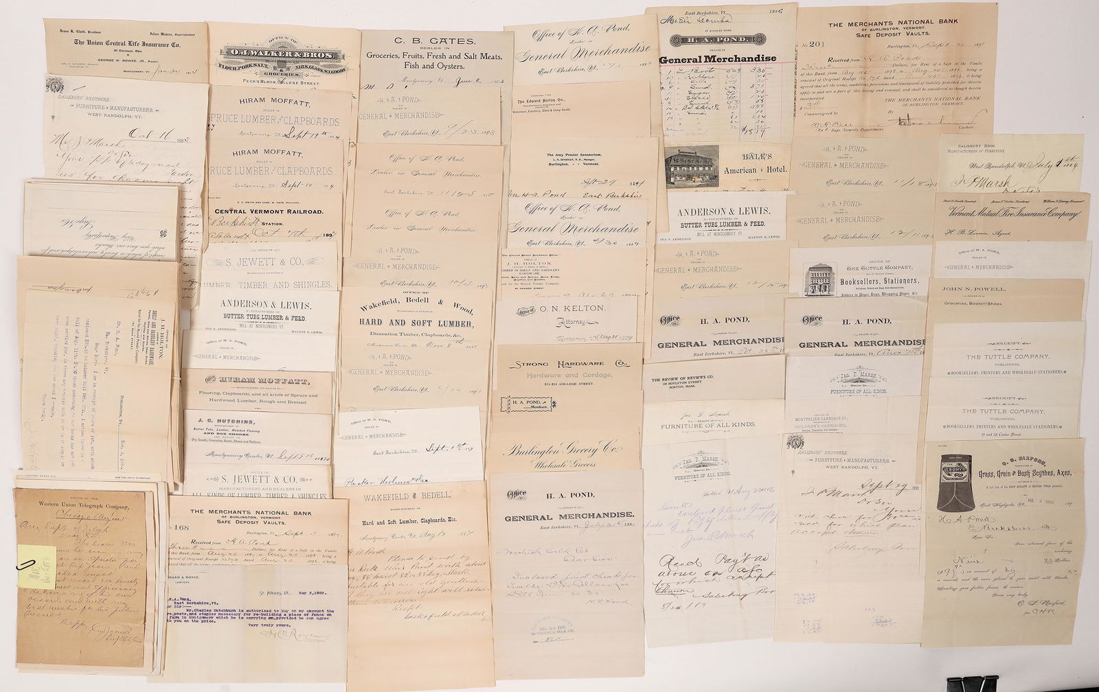 New England States Misc. Early Business, Note Size (1 of 1)