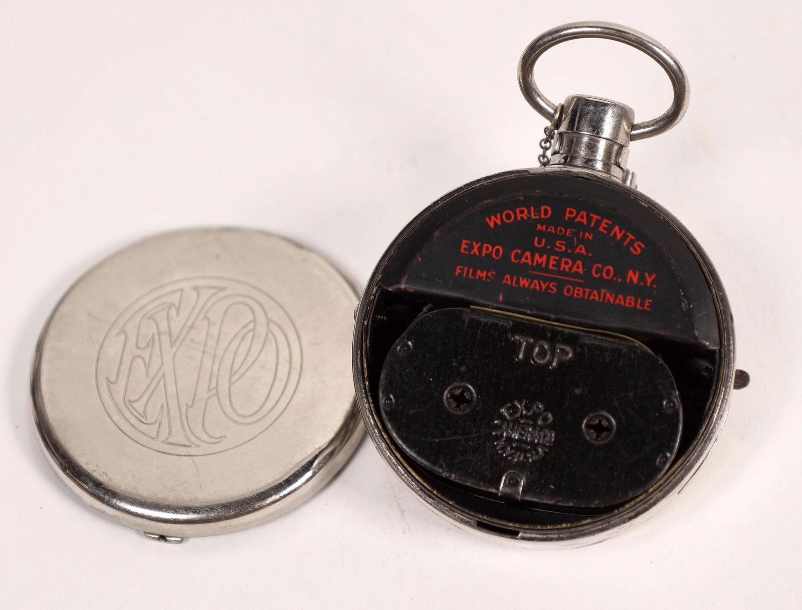 Expo Pocket Watch Camera c1905-1935  [145965] (1 of 2)