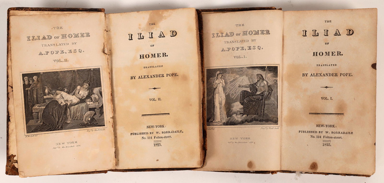 Iliad of Homer, Volumes I & II  [146025] (1 of 2)