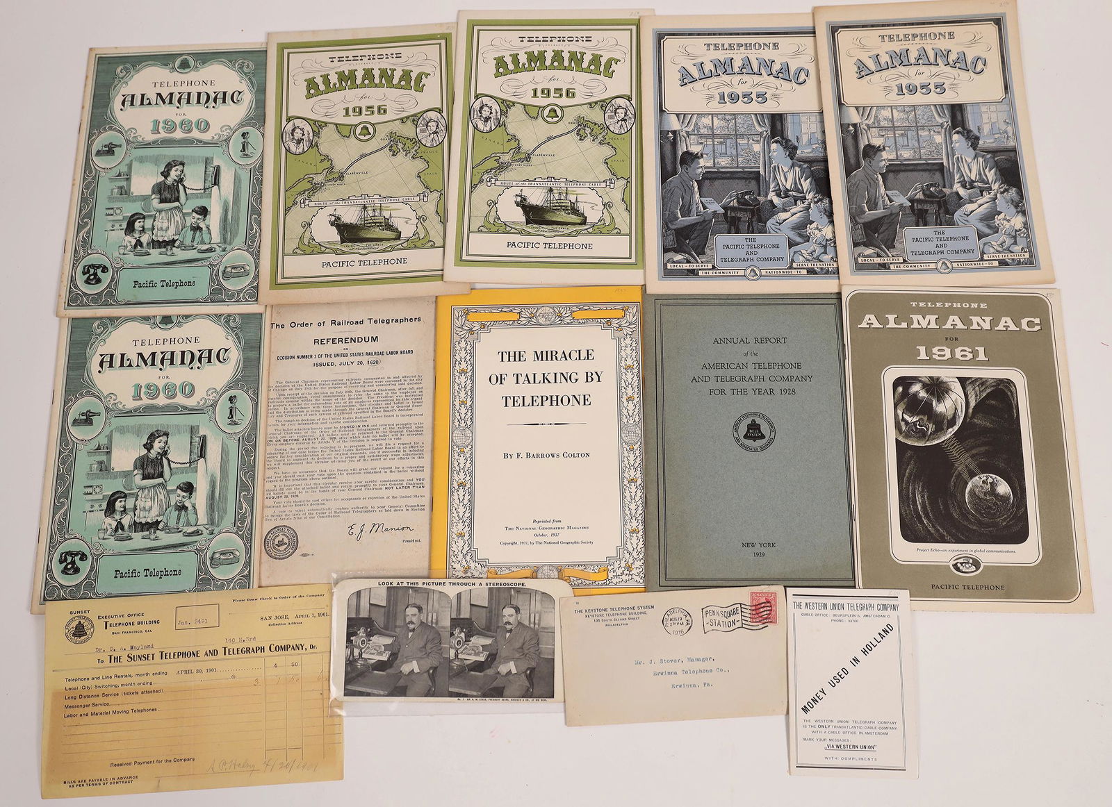 Early Telephone & Telegraph Ephemera  [134461] (1 of 1)