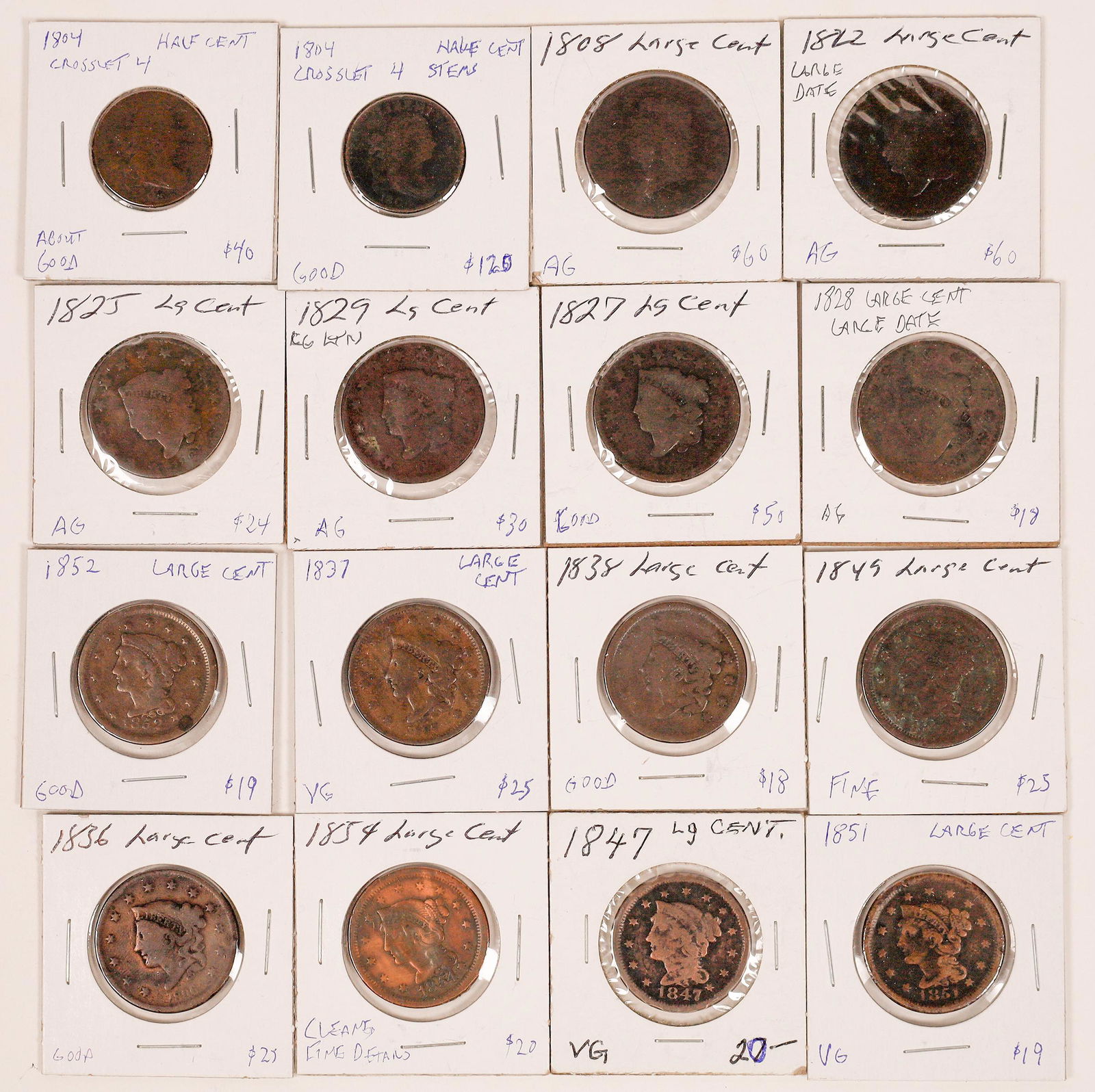 Half Cent/Large Cent Collection  [143795] (1 of 1)