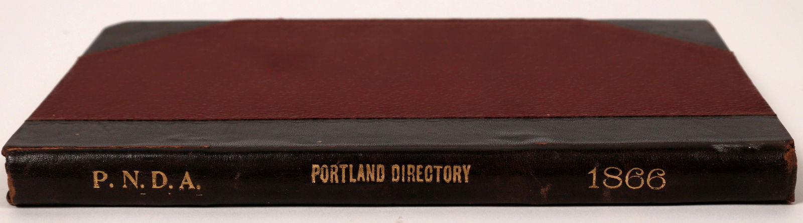 1866 Portland Directory with Well Fargo Advertisement (1 of 5)
