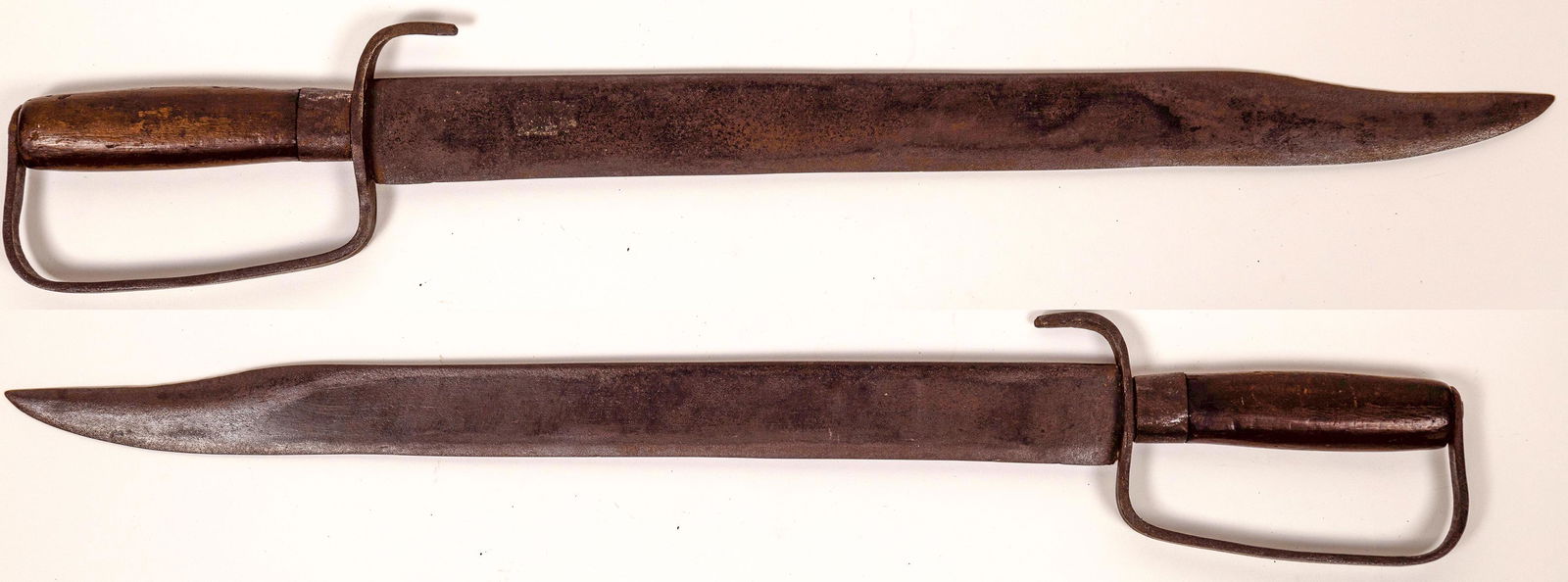 Confederate D Guard Short Saber Bowie Knife  [143903] (1 of 1)