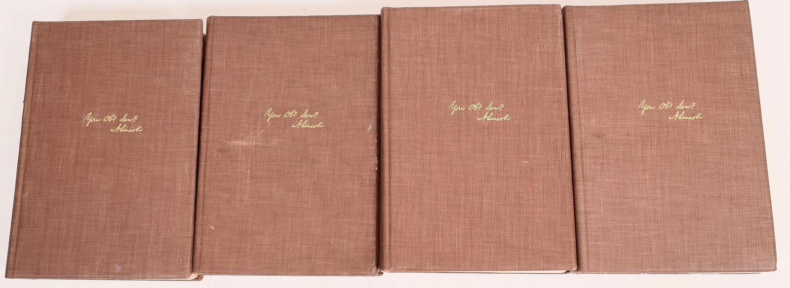 Abraham Lincoln, The War Years, 1939, Sandburg, Signed (1 of 6)