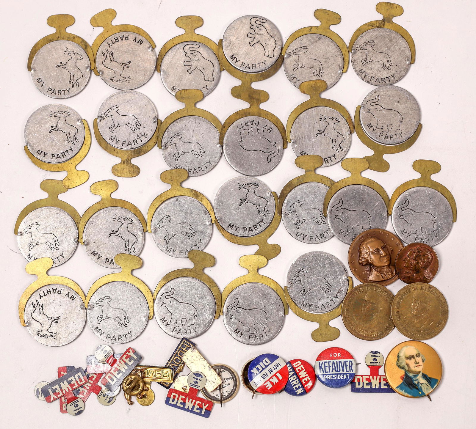 Political Buttons & Pinback Collection  [146358] (1 of 1)