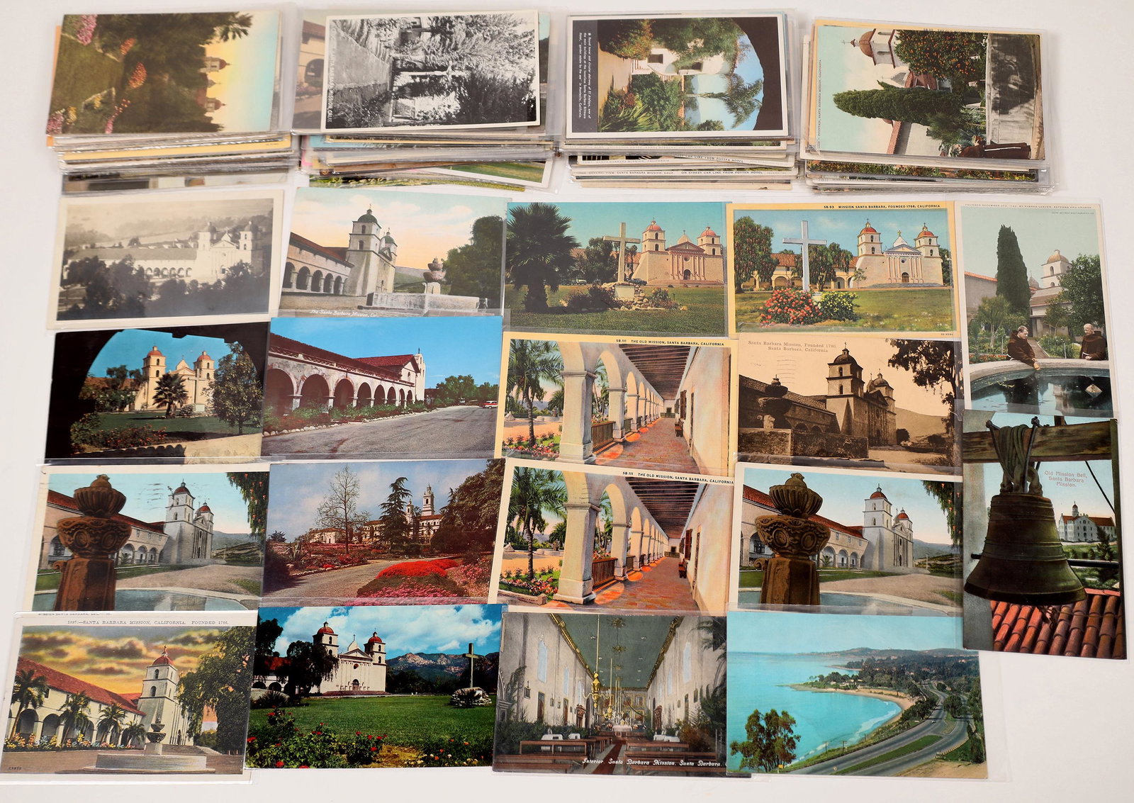 Mission Santa Barbara Postcards (145)  [134804] (1 of 1)