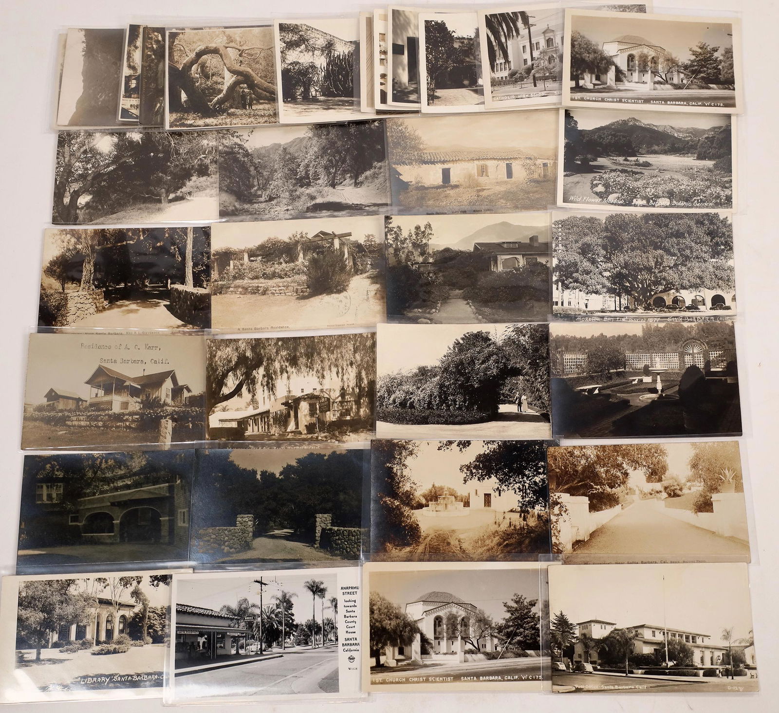 Santa Barbara Community Real Photo Postcards (35)  [145248] (1 of 1)