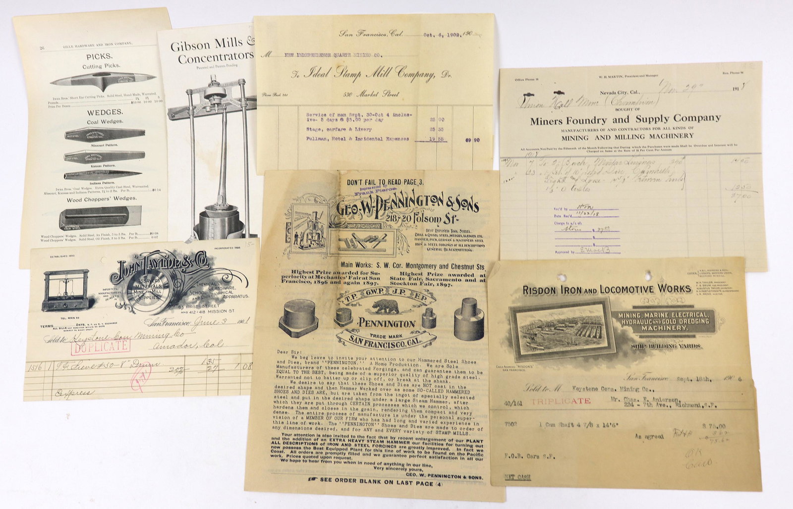 Mining Equipment Ephemera  [143619] (1 of 1)