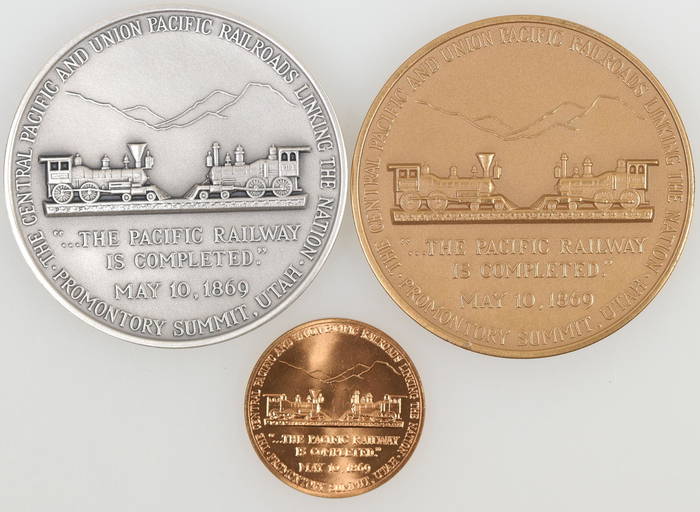 Golden Spike Centennial Medallions [145544]
