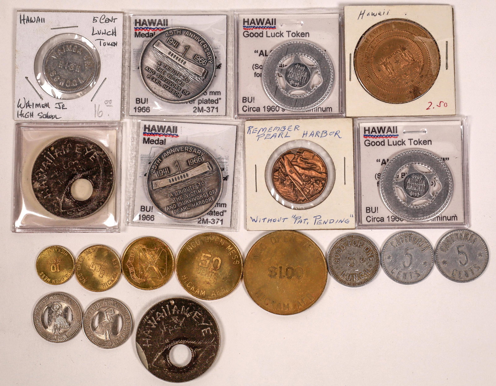Hawaiian Token and Medal Collection  [143788] (1 of 1)