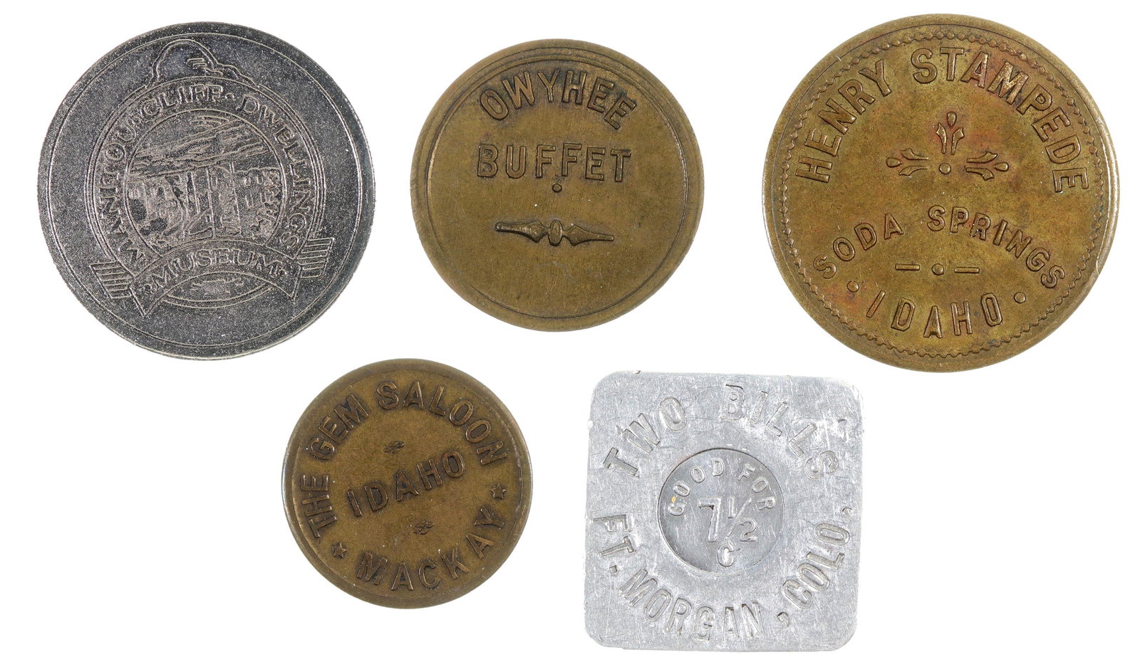 Idaho & Colorado Tokens  [143230] (1 of 2)