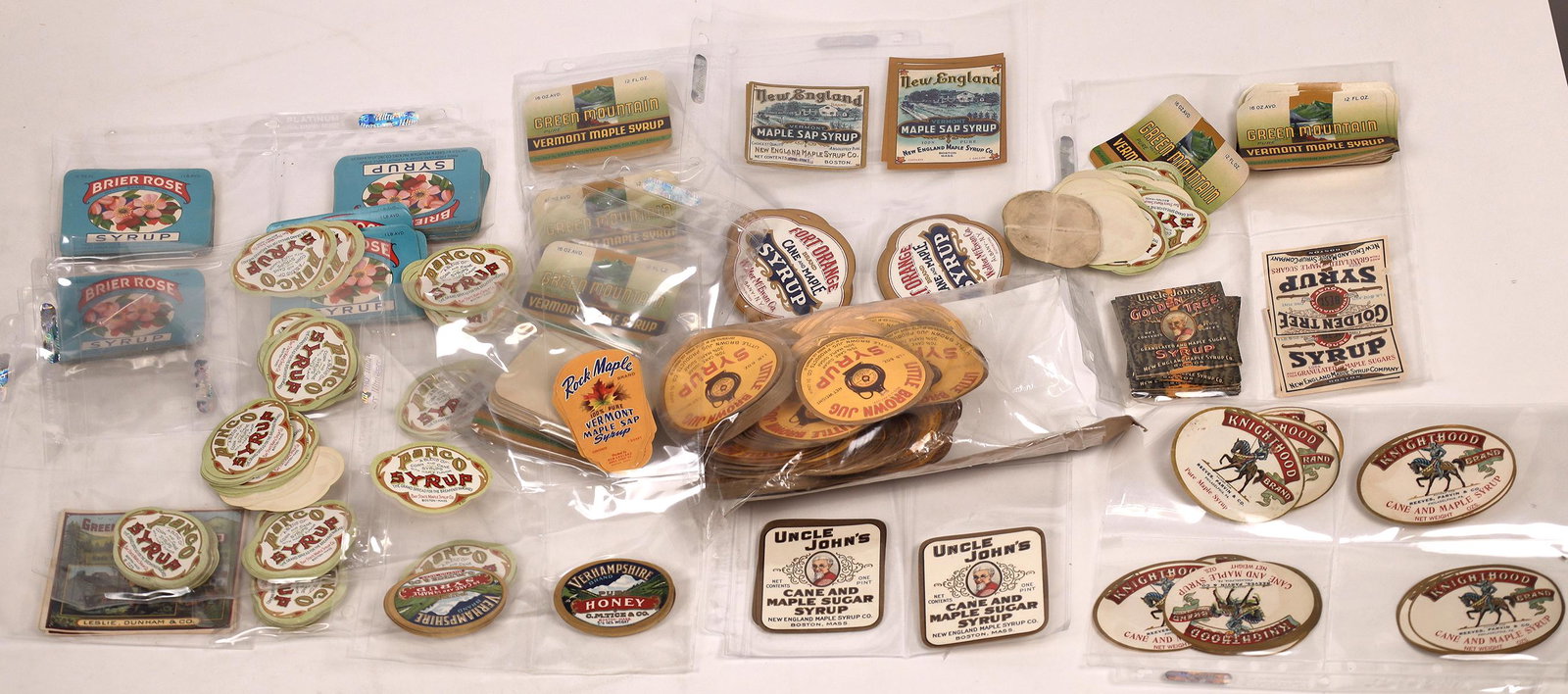Maple Syrup Label Collection  [147699] (1 of 1)