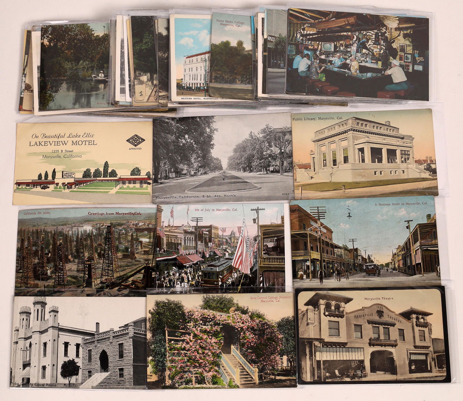 Marysville Large Postcards (100)  [130722] (1 of 2)