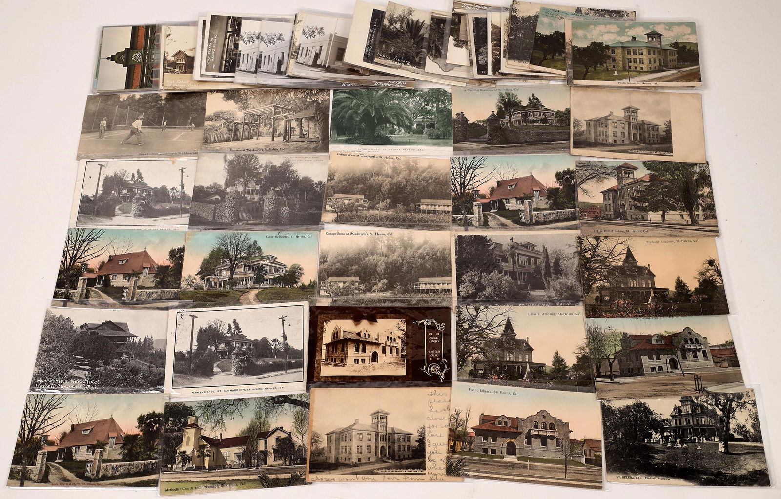 St. Helena Postcards: Public & Private Buildings (65)  [134950] (1 of 1)