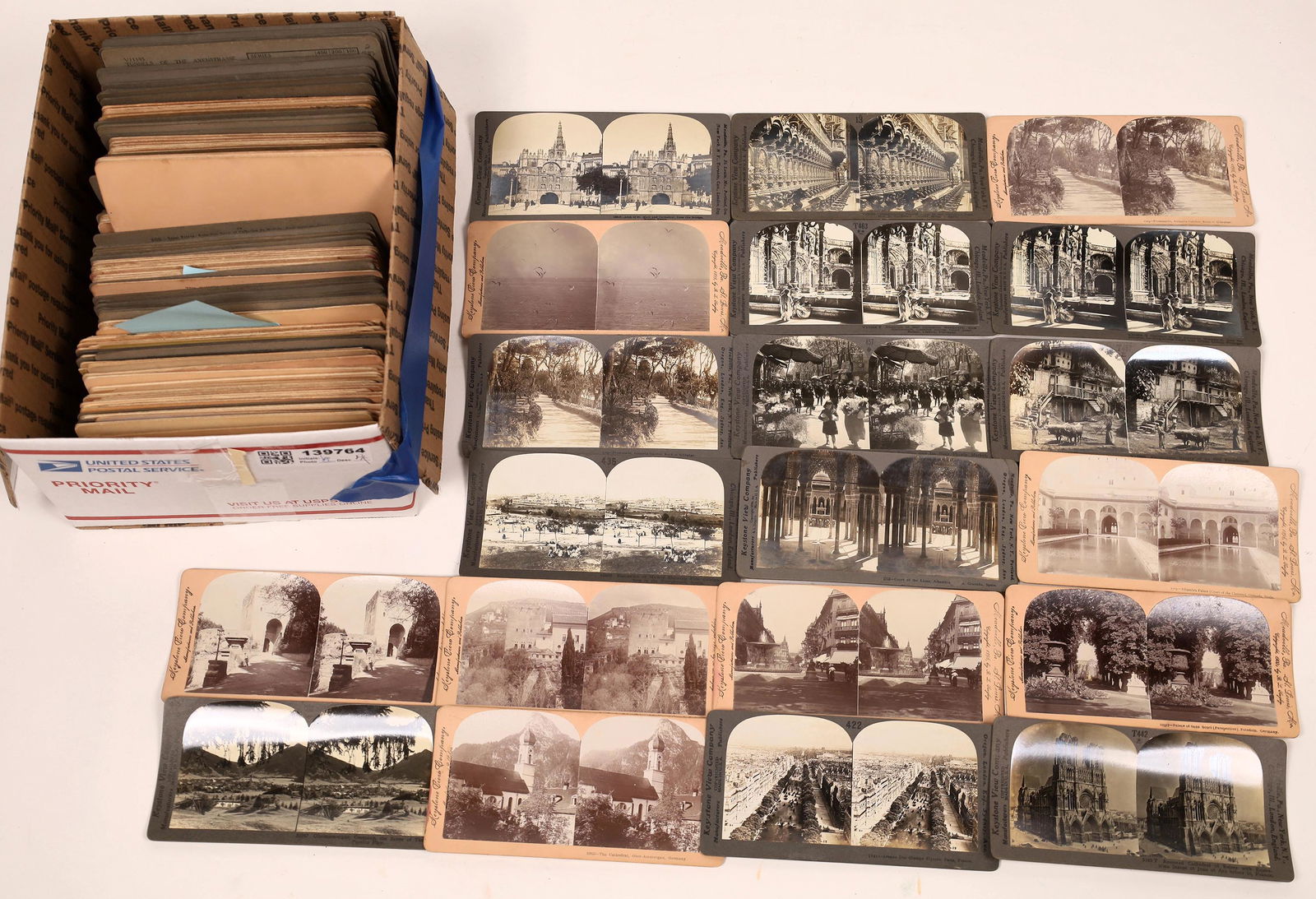 Stereo View Card Collection Europe (150)  [139764] (1 of 1)