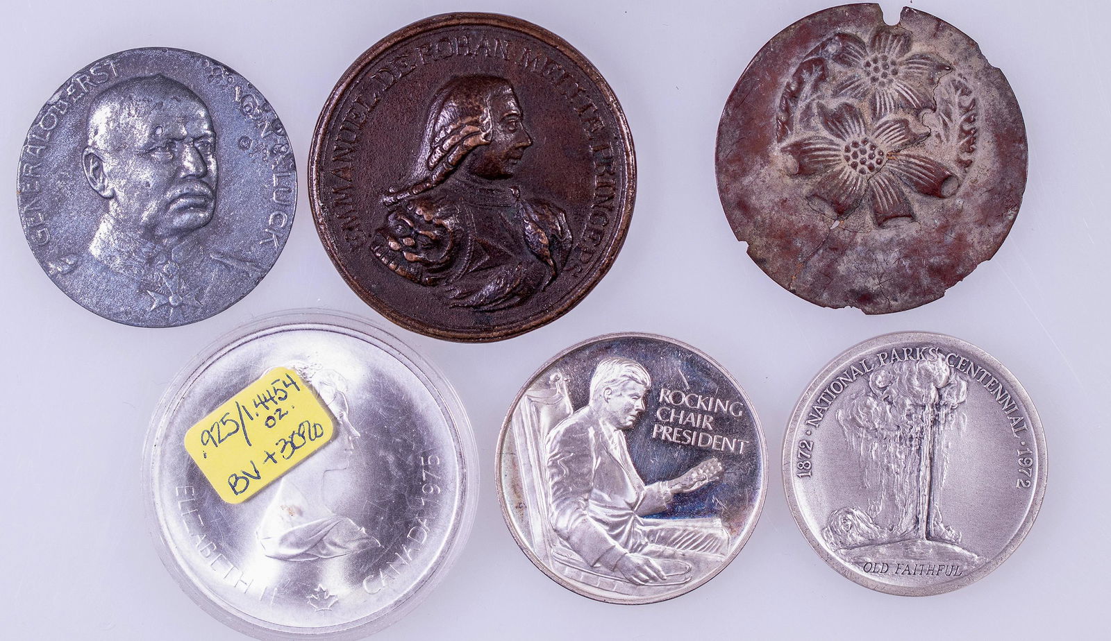 Miscellaneous Medals (6)  [143347] (1 of 2)