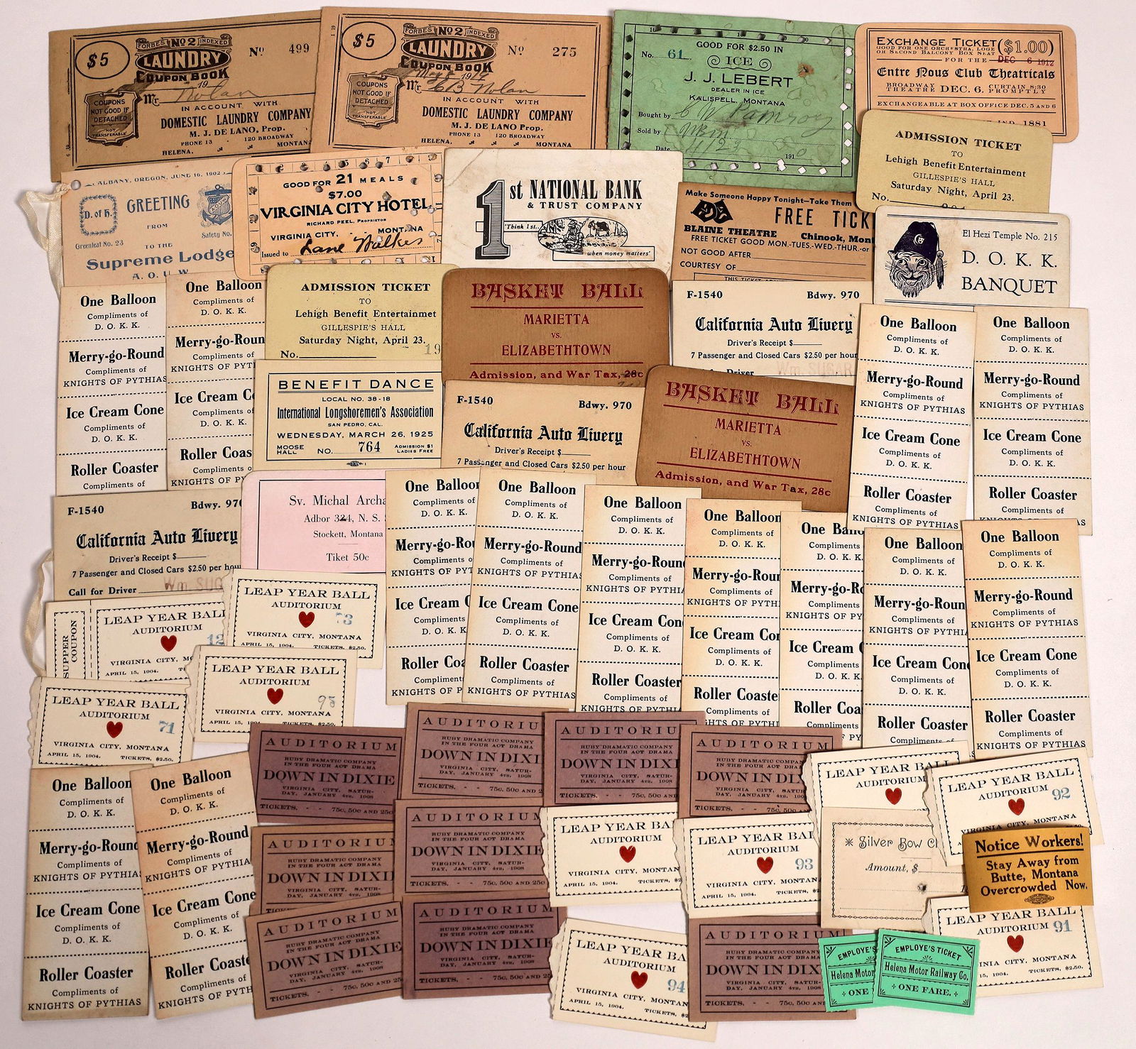 Montana Good For Paper Tokens (50)  [148847] (1 of 1)