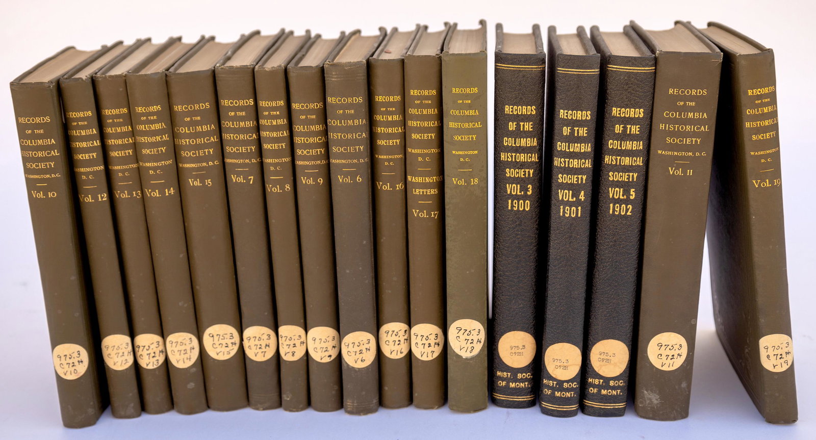 Records of the Columbia Of Washington, DC Historical Society, 17  [150622] (1 of 1)