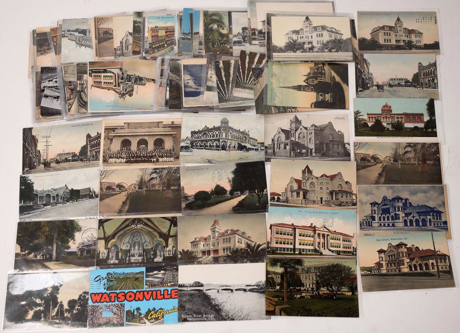 Postcards Around Watsonville Calif. [147157] (1 of 1)