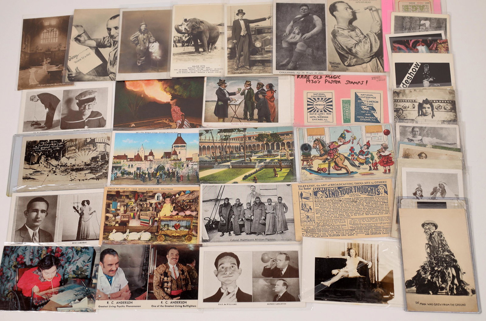 Sideshow Postcards & Ephemera (27) [141095] (1 of 1)