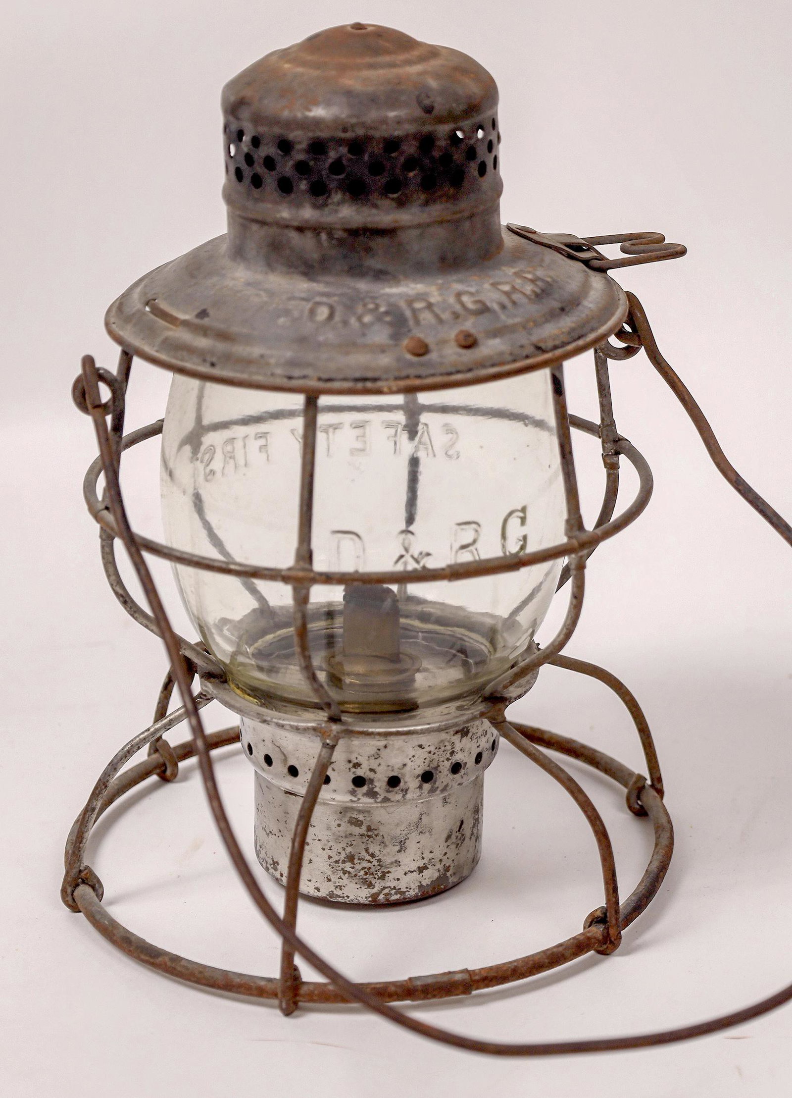 Denver and Rio Grande RR Lamp [153339] (1 of 2)