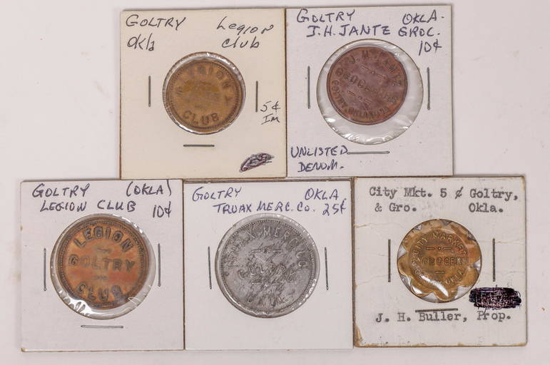Goltry, Ok Tokens, 5 [152552]