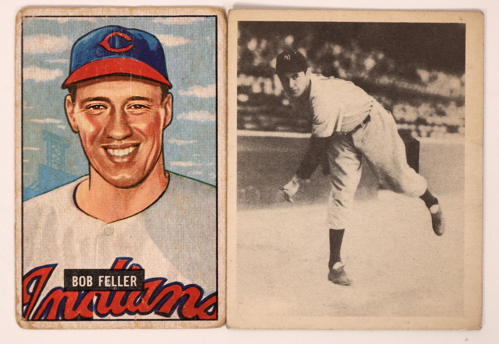 Gomez & Feller Early Bowman Cards [153448] (1 of 2)