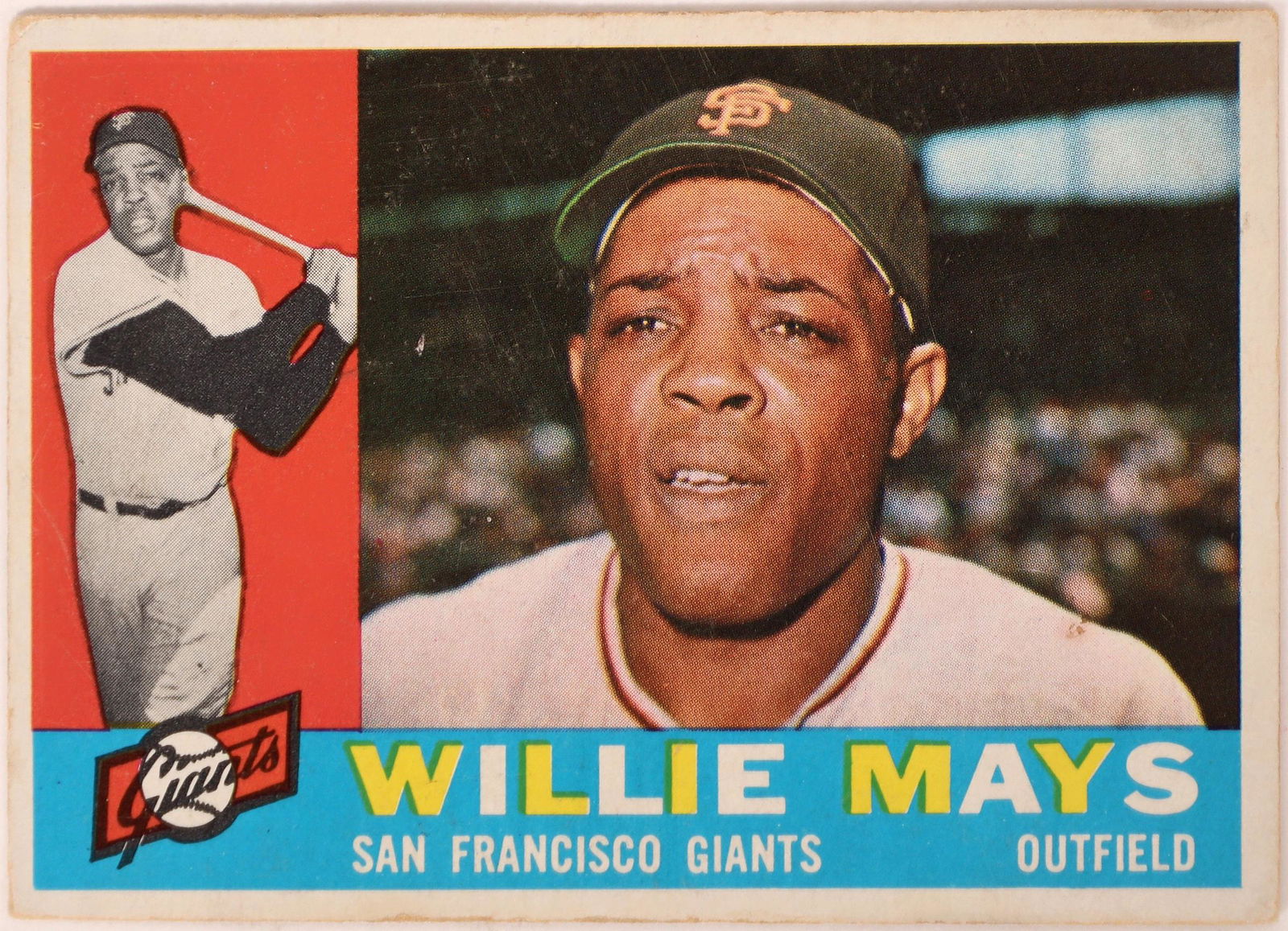 Mays, Willie 1960 Topps Card [145876] (1 of 2)