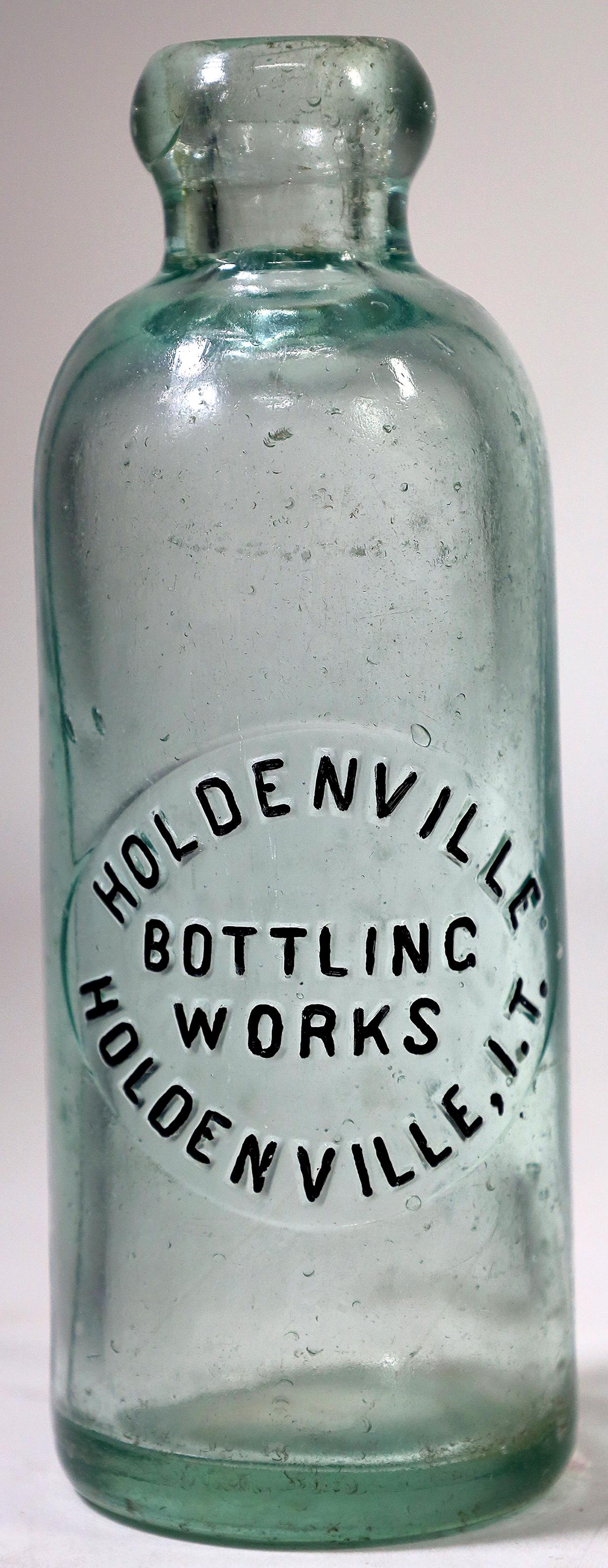 Holdenville I.T. Hutch Bottle - Rare! [151719] (1 of 1)