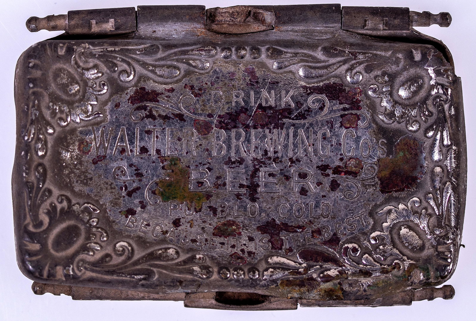 Walter Brewing Co. Match Case [152012] (1 of 3)