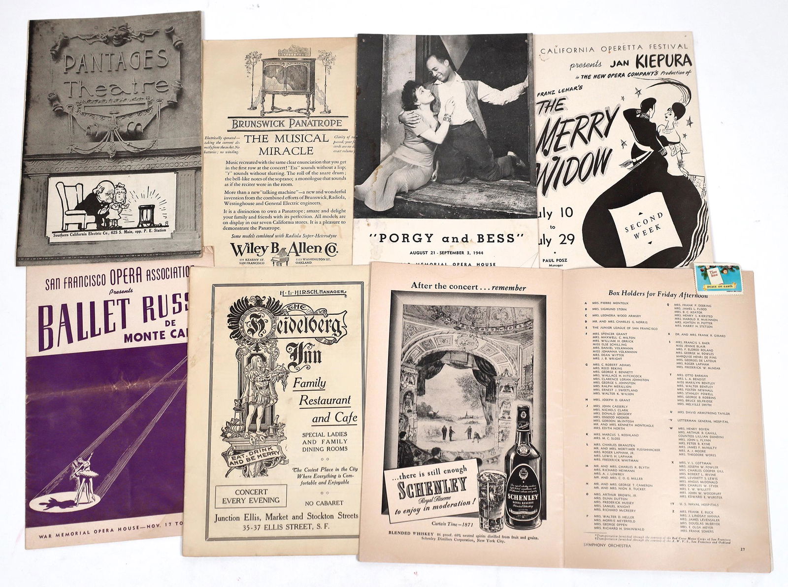 San Francisco Theatre Programs, 7 [156034] (1 of 1)