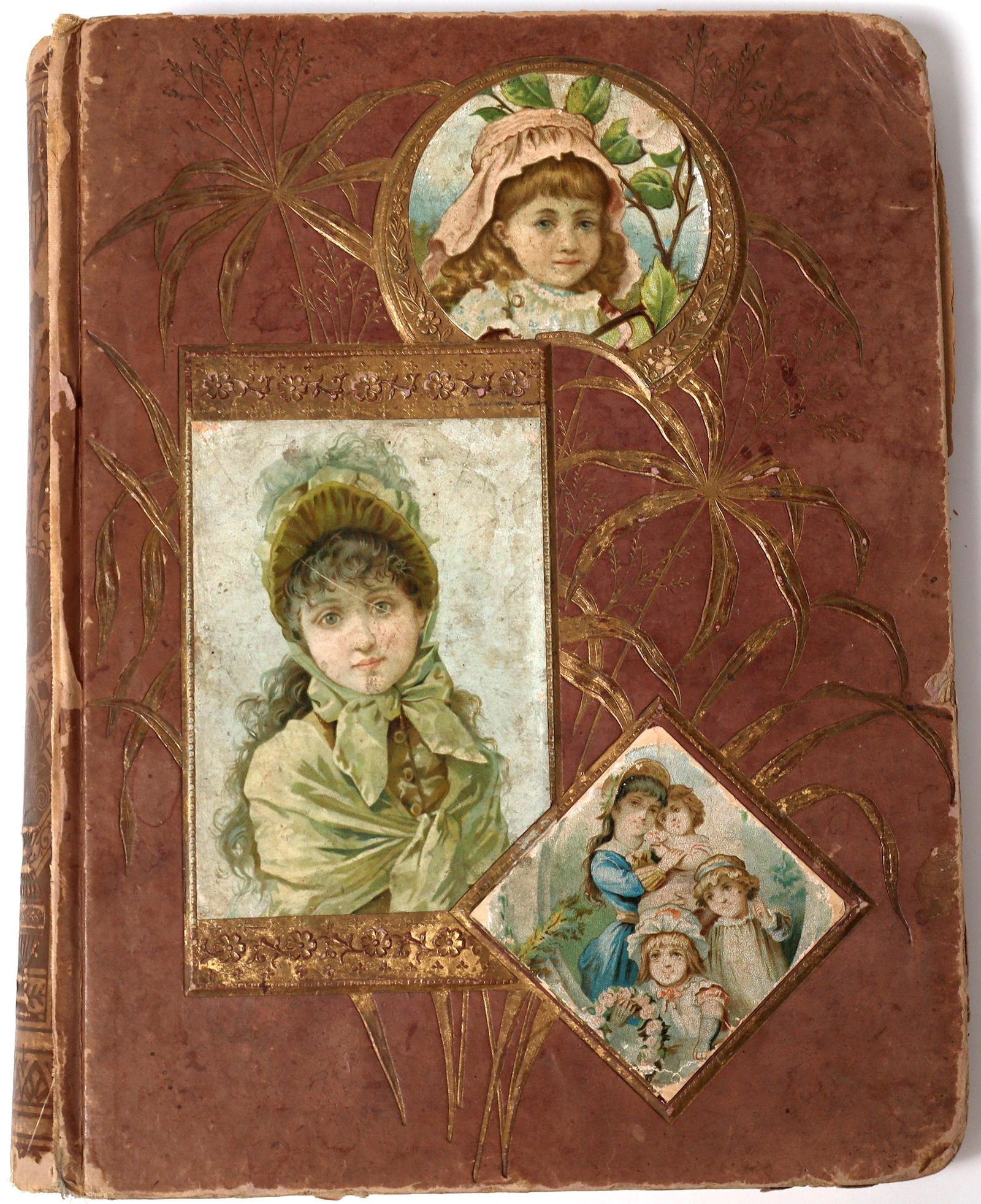 New York Trade Card Album; c. 1880s [154606] (1 of 6)
