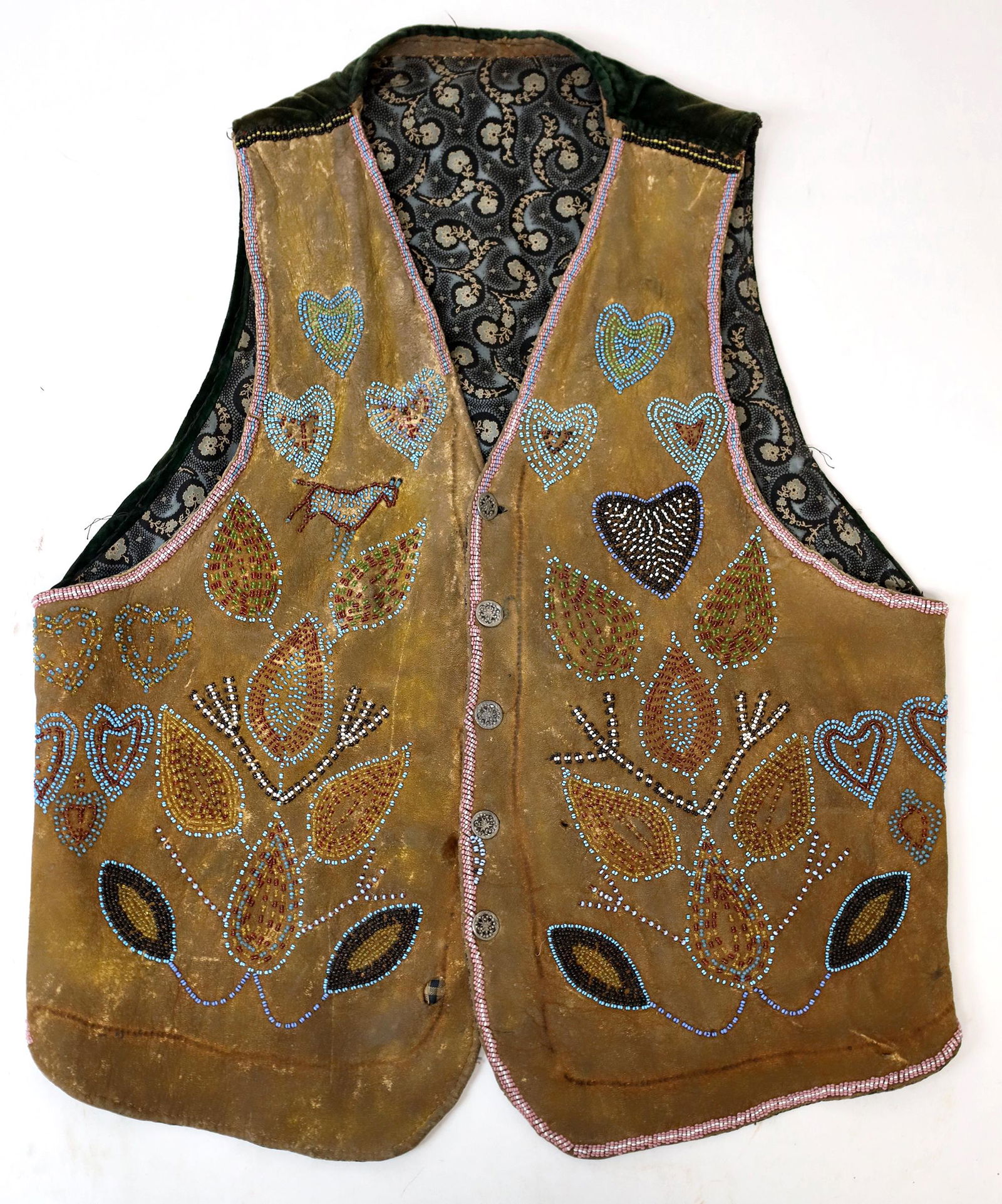 Beaded Ladies Western Vest [155120] (1 of 2)