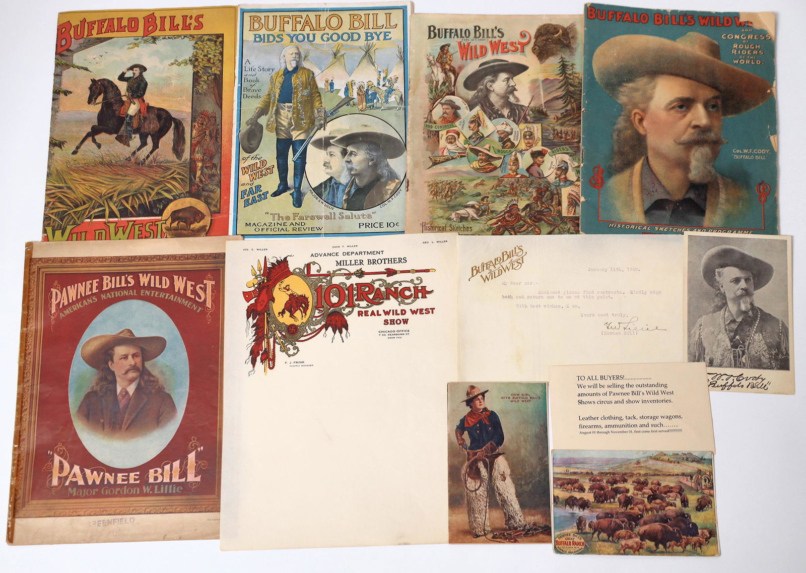 Wild West Shows Ephemera; c. 1900-1920s [154612] (1 of 1)