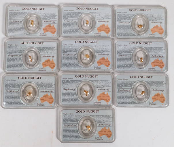 Perth Mint Gold Nuggets, 10 [160087] Dec 03, 2022 Holabird Western