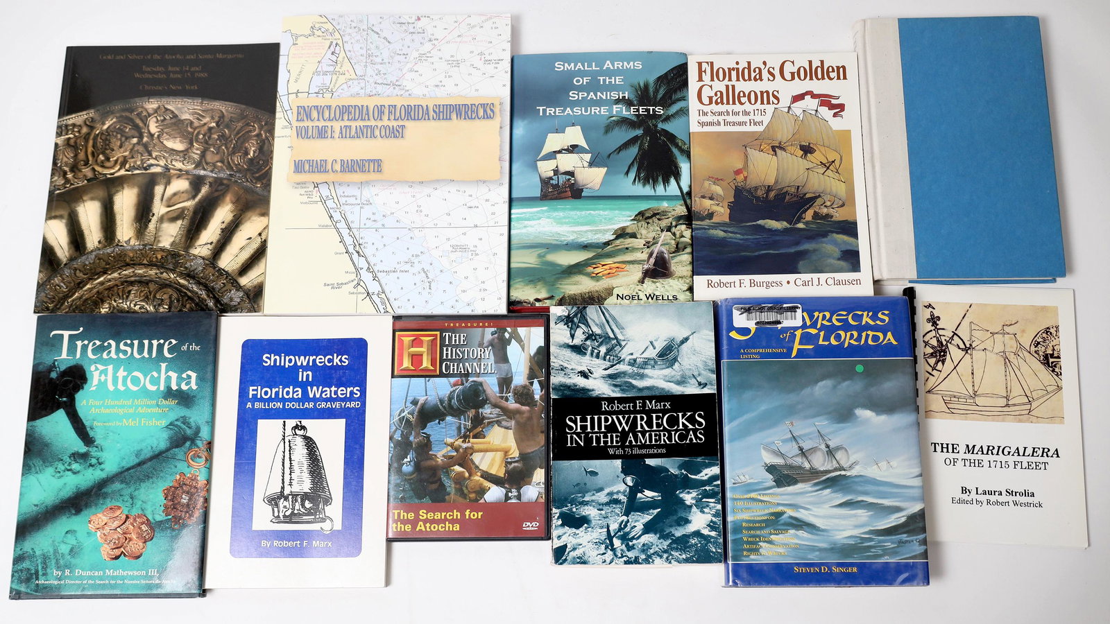 Florida Ship Wreck Books, 11 [155116] (1 of 1)