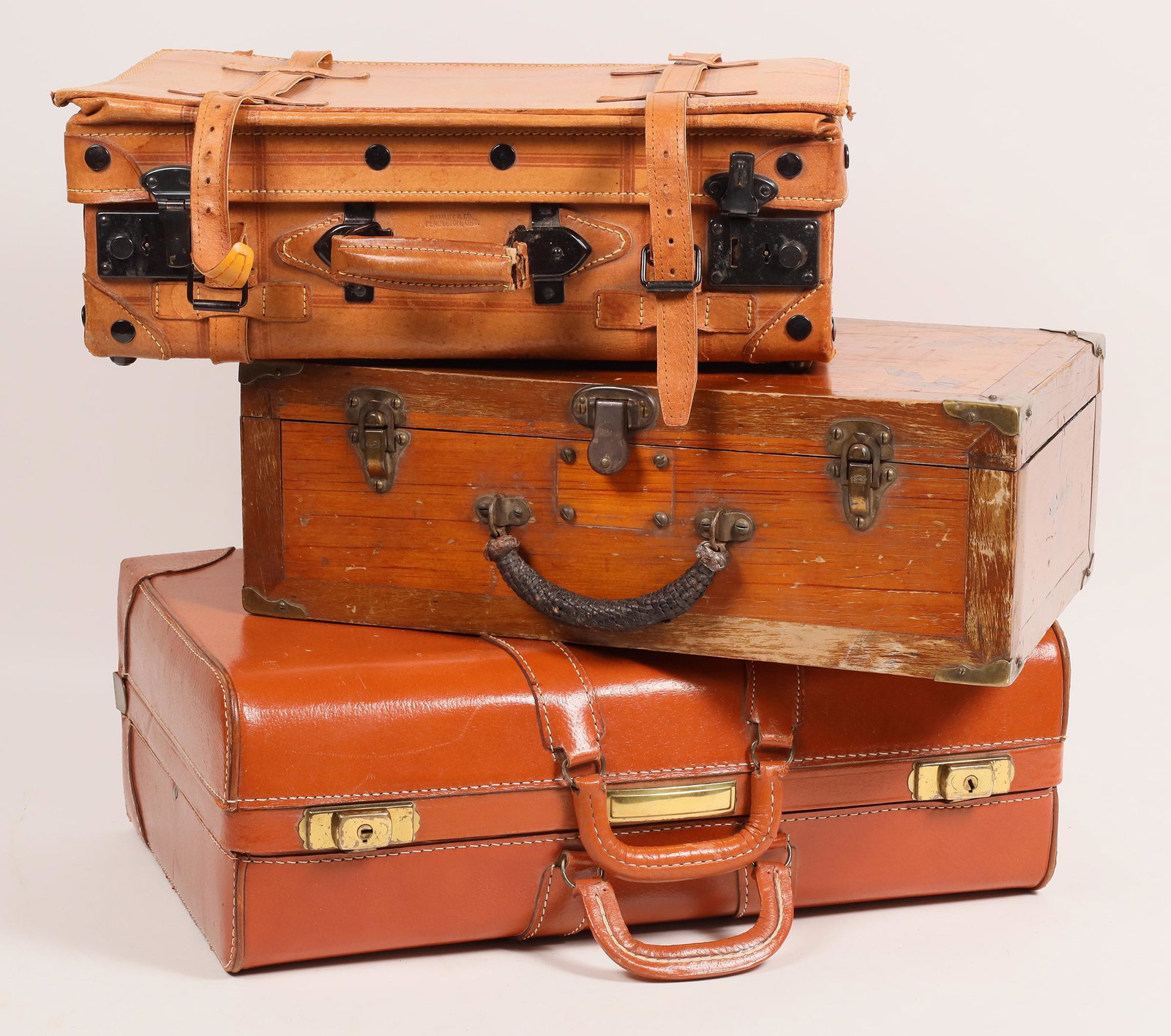 Three Vintage Travel Bags/Cases [148373] (1 of 7)