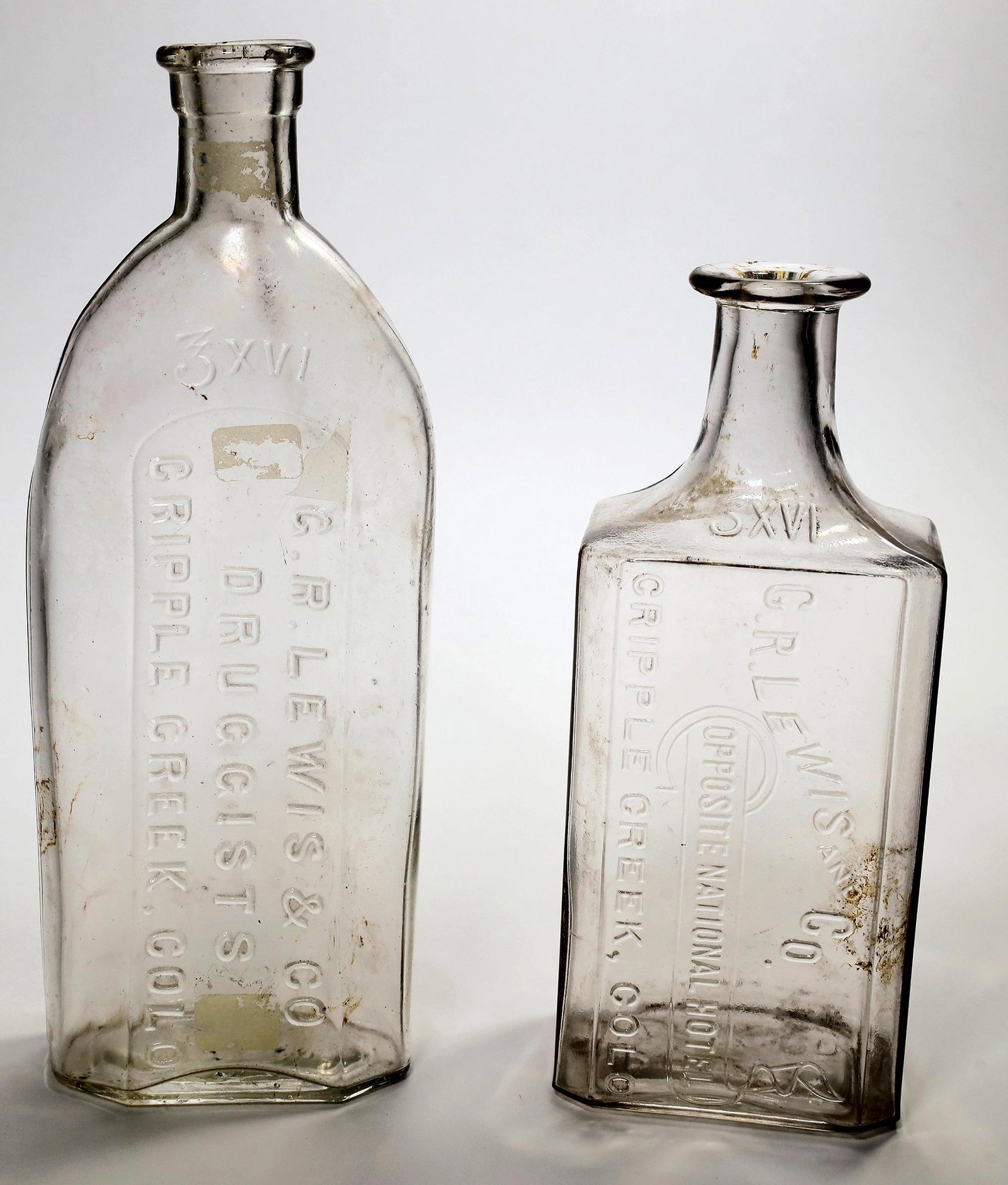 Large GR Lewis Cripple Creek, CO medicines (2) [159385] (1 of 2)