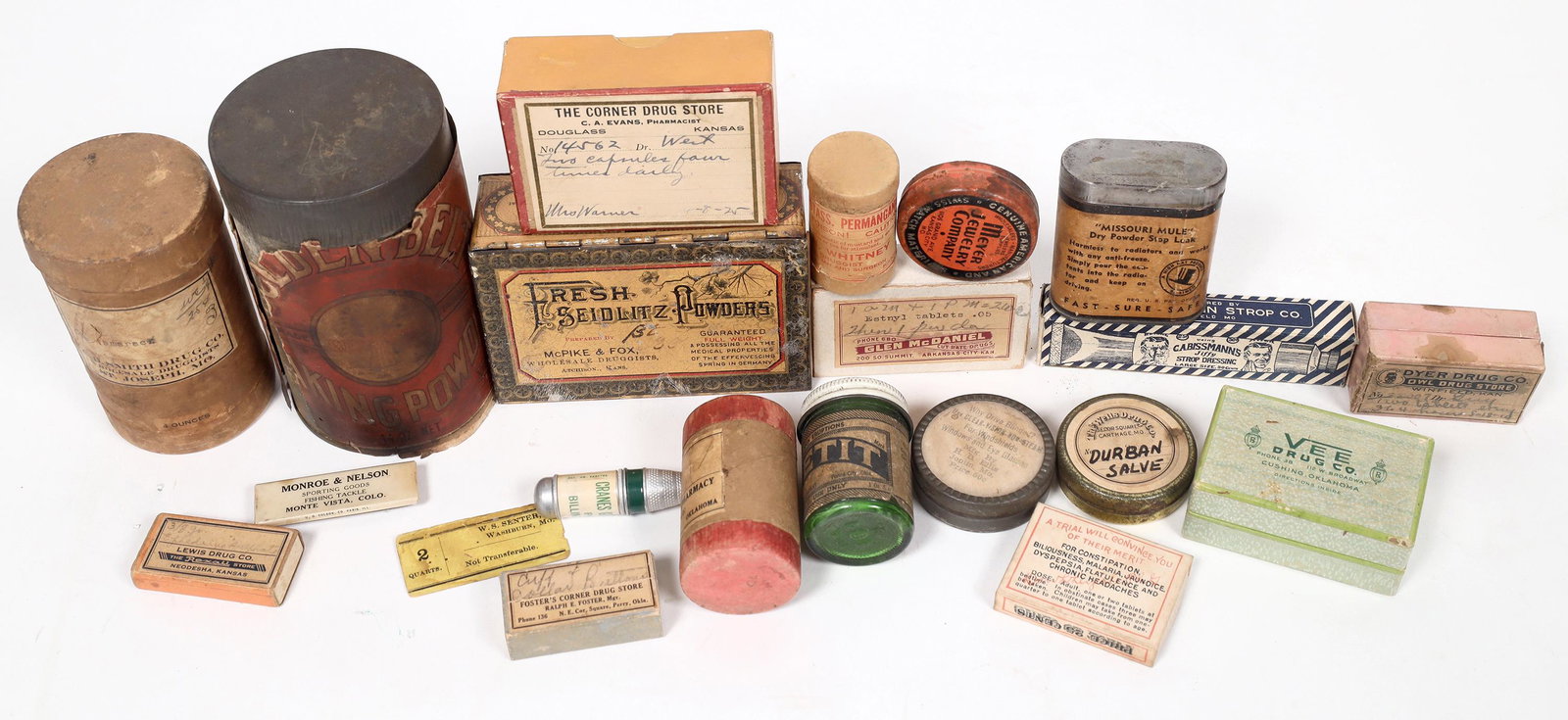 Drug Store Tins and Boxes [157911] (1 of 1)