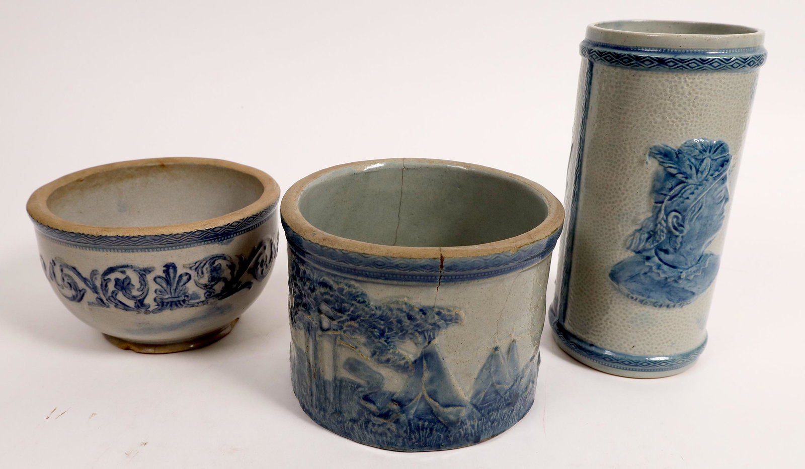 Old Sleepy Eye Stoneware, 3 [159899] (1 of 6)