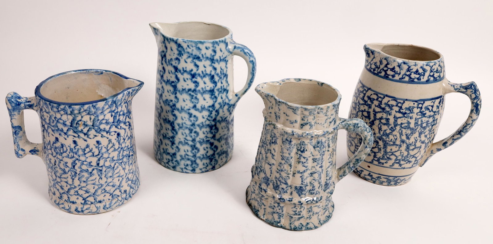 Blue/White Marble Pitchers, 4 [159838] (1 of 5)