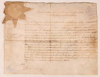 Ben Franklin Signed Document, 1787 [159934]